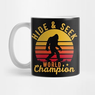 Bigfoot Hide And Seek Big Foot Sasquatch Gifts Mug